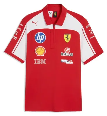 Productafbeelding van Ferrari Polo, authentiek, teamkleding, Puma, rood, maat L