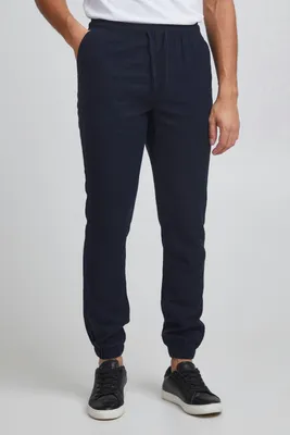 Produktbild von 11 Project PROeyvind Herren Leinenhose Lange Stoffhose mit Kordeln Regular Fit