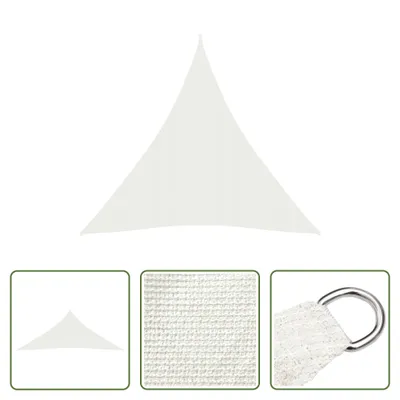 Produktbild von The Living Store Sonnensegel 160 g/m² Weiß 5x6x6 m HDPE