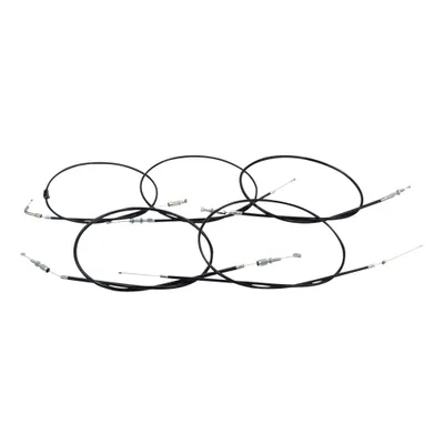 Obrázek produktu pro Sada bowdenových kabelů černá pro Zündapp ZL 25 typ 460-04 / ZS 25 typ 460-05