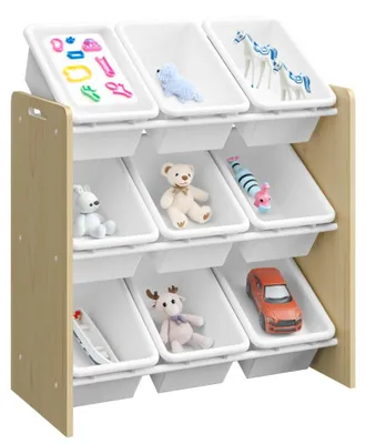 Produktbild von Kondela Spielzeug-Organizer Bois - natur / weiß