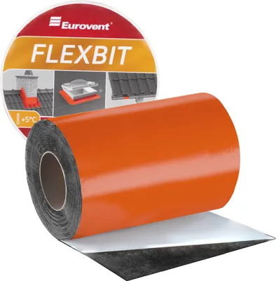 Produktbild von FLEXBIT Bitumenband 300mm x 10m RAL 8004
