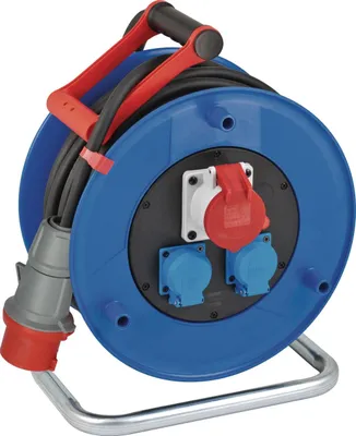 Produktbild von Brennenstuhl Garant CEE 1 IP44 Industrie/Baustellen-Kabeltrommel 20m H07RN-F 5G2,5, 1237990