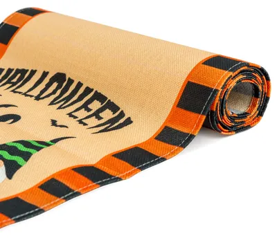 Image de Décoration d'Halloween - Nappe de table - Motifs d'Halloween - 184 x 33 cm
