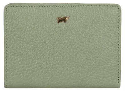 Productafbeelding van Portemonnee ALESSIA, mini portemonnee, 8 kaartvakken, groen, dames - leer
