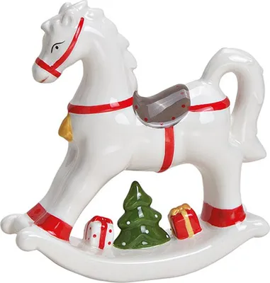 Immagine prodotto di Figur – Cavalluccio a dondolo, dimensioni 12x14x4 cm