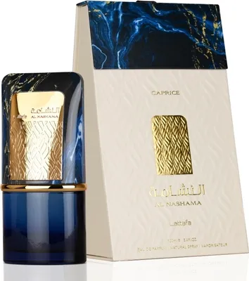 Produktbild von Lattafa Al Nashama Caprice Parfüm Eau de Parfum unisex 100 ml - Aromatisch, Orientalisch, Holzig