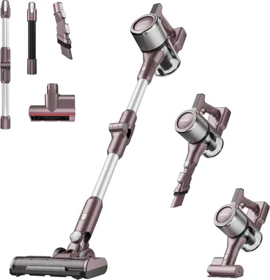 Produktbild von Eureka AK10 Pro Leichter Akku Staubsauger, 29000pa Kabelloser Staubsauger Leistungsstarker 60min Laufzeit mit LED-Anzeige, Flex-Schlauch