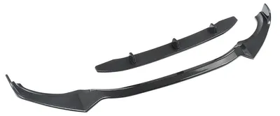 Imagen del producto de Labio delantero de fibra de carbono (apariencia) fabricado en plástico ABS, para SUV deportivos