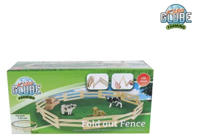 Immagine prodotto di Kids Globe Farming Viehgatter (132 cm, 1:32, Bauernhofzaun für Kinder)