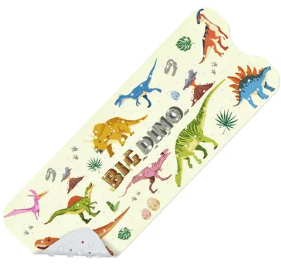 Produktbild von Badewannenmatte rutschfest Kinder Dinosaurier 100 x 40 cm