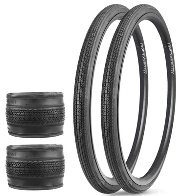 Immagine prodotto di Solidchoice - Set di 2 pneumatici per bicicletta, misura 700 x 28C / 32C / 35C, adatti per biciclette da città e gravel