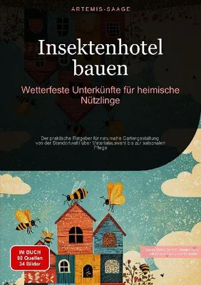 Produktbild von Insektenhotel bauen: Wetterfeste Unterkünfte für heimische Nützlinge