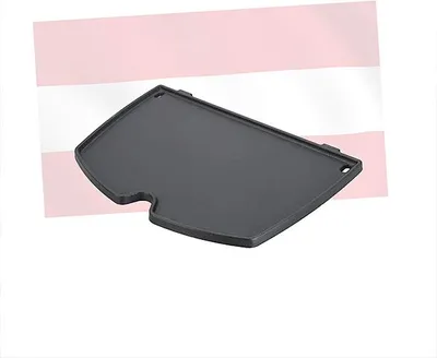 Produktbild von grillshop.at Zubehör Weber Q100/Q1000 Serie Gusseisen Grillplatte Plancha Art.Nr. 6558 / GS027