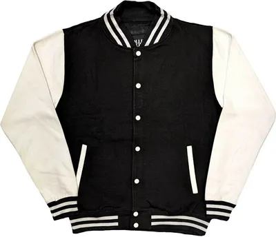 Produktbild von The Rolling Stones - "Tour '78" Varsity-Jacket (US-College-Style) pre mužov/dámy Uni RO5108 (XXL) (Black/White)