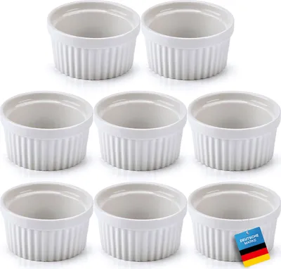 Produktbild von Dessertschalen & Creme Brulée Förmchen - Weiß