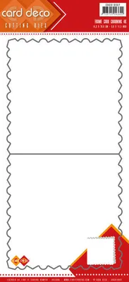 Produktbild von Card Deco - Stanzschablone - Karten - CHARMING