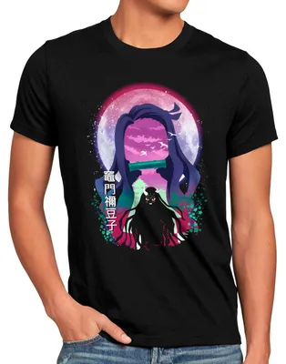 Produktbild von style3 Nezuko Moon Herren T-Shirt anime japan manga