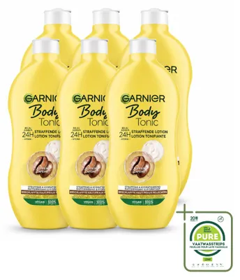Zdjęcie produktu dla 6 x Garnier Body Tonic, balsam do ciała - ujędrniający i nawilżający - 400 ml - opakowanie zbiorcze - 6 sztuk