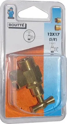 Image de Robinet De Chasse équerre 12x17 Brut - Boutté