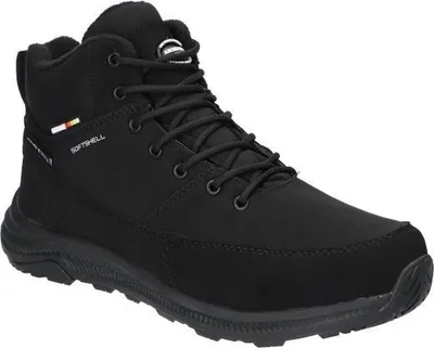 Produktbild von Winterstiefel, Softshell, Tripletex-Membran, Winterschuhe isoliert, rutschfest, Schnürung| American Club, Sn58/214, Schwarz 43