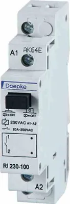 Produktbild von DOEPKE&CO. Installationsrelais 1TE mech REG 1S 1Ö 230V/AC