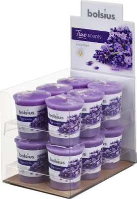 Produktbild von Bolsius Votivekerze Lavendel 53/45mm 1 Stück