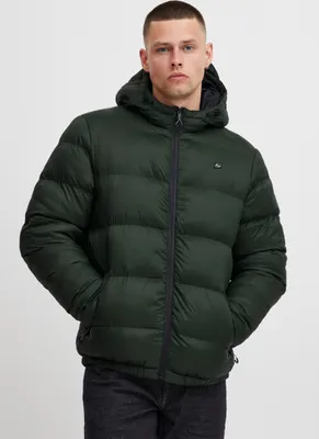 Produktbild von BLEND BHJacket Herren Steppjacke Winterjacke Herrenjacke Jacke mit Kapuze Reißverschlusstaschen Label-Details Regular fit