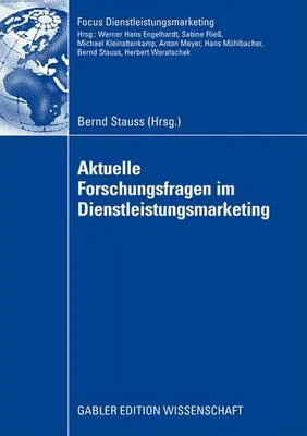 Obrázek produktu pro Aktuelle Forschungsfragen im Dienstleistungsmarketing