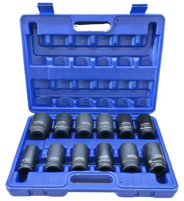 Produktbild von RETTER Schlagschrauber Nüsse Set 3/4 Zoll 24-41 mm 12-tlg. metrisch
