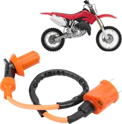 Imagen del producto de Bobina de encendido, bujía con rosca M10, tipo J, electrodo de repuesto para CRF50F, modelos 2004-2013