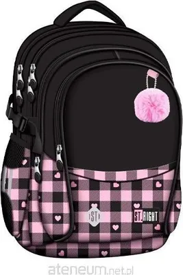 Obrázek produktu pro Plecak 4 komorowy BP1 Pink Checkered