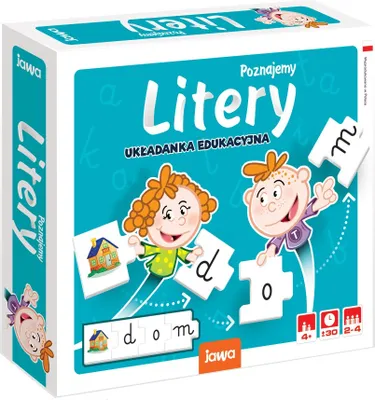 Produktbild von Lehrreiches Puzzlespiel FAMOUS LETTER GR0562 universal