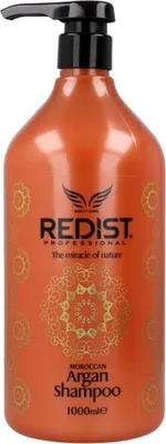 Produktbild von Redist Arganöl Shampoo 1000 ml – Feuchtigkeitsspendendes Shampoo für trockenes und strapaziertes Haar
