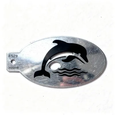 Obrázek produktu pro Splash dolphin face paint stencil