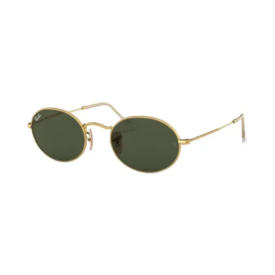 Produktbild von Ray-Ban OVAL, Erwachsener, Uni, Oval, Gold, Nicht-polarisierte Linse, Metall