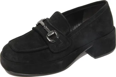 Produktbild von G3688 mocassino donna PONS QUINTANA black suede loafer women