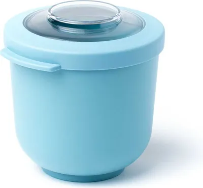 Imagen del producto de Recipiente para snacks de 500 ml, color azul / Amuse