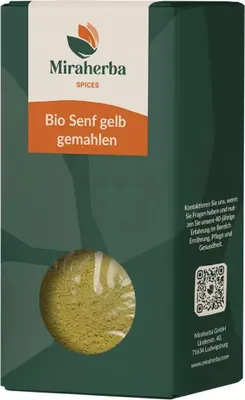 Produktbild von Miraherba -  Senf gelb gemahlen - 100 g