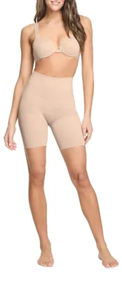 Produktbild von Spanx Damen Shapewear-Shorts, Taille mittel, Modell "Naked 2.0", Größe S (EU)