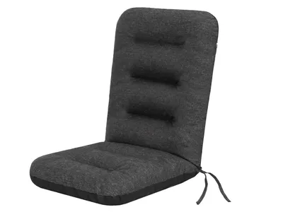Immagine prodotto di Cuscino per sedia da giardino 123×48 cm - cuscino con poggiatesta, idrorepellente, con elastico e cinghie | PillowPrim