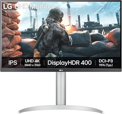 Obrázok produktu pre LG 27UP650K-W, 68,6 cm (27"), 3840 x 2160 px, 4K Ultra HD, 5 ms, Biela