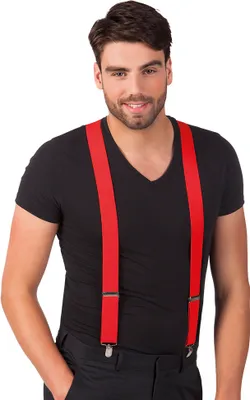 Zdjęcie produktu dla Boland Hosenträger Basic rot