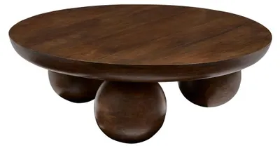 Produktbild von Eazy Living Couchtisch Ø 90 cm Cassiopée Braun