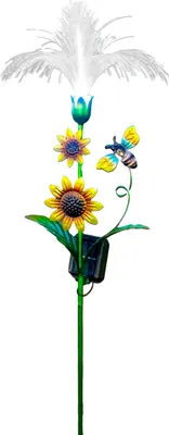 Produktbild von Northpoint LED Solar Gartenstecker Außenbereich Dämmerungssensor Garten Dekoration  kaltweiß