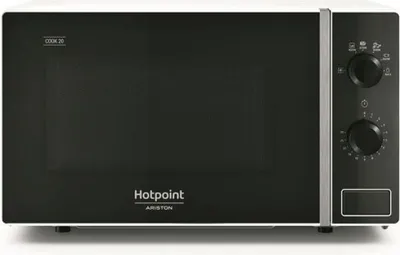 Image de Micro-ondes posable - HOTPOINT - MWHA101W - Blanc - 700 W - 20 L - 45,2 x 36,5 x 26,2 cm