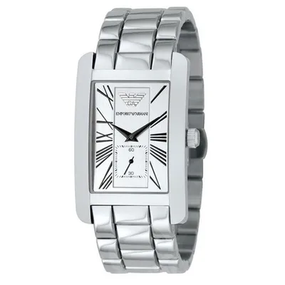 Produktbild von Emporio Armani AR0145 Herren-Armbanduhr, Edelstahl-Gehäuse, Metall-Armband