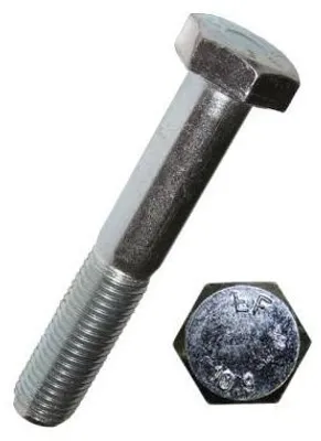 Produktbild von Dresselhaus WGR 0252, Bolzen, Verzinkter Stahl, M12, Sechskantkopf, Edelstahl, 60 mm