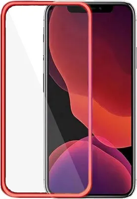 Produktbild von Gehärtetes Glasfilm iPhone 13/13 Pro Rot