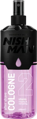 Produktbild von NISHMAN Aftershave Cologne 02 Storm – 400 ml